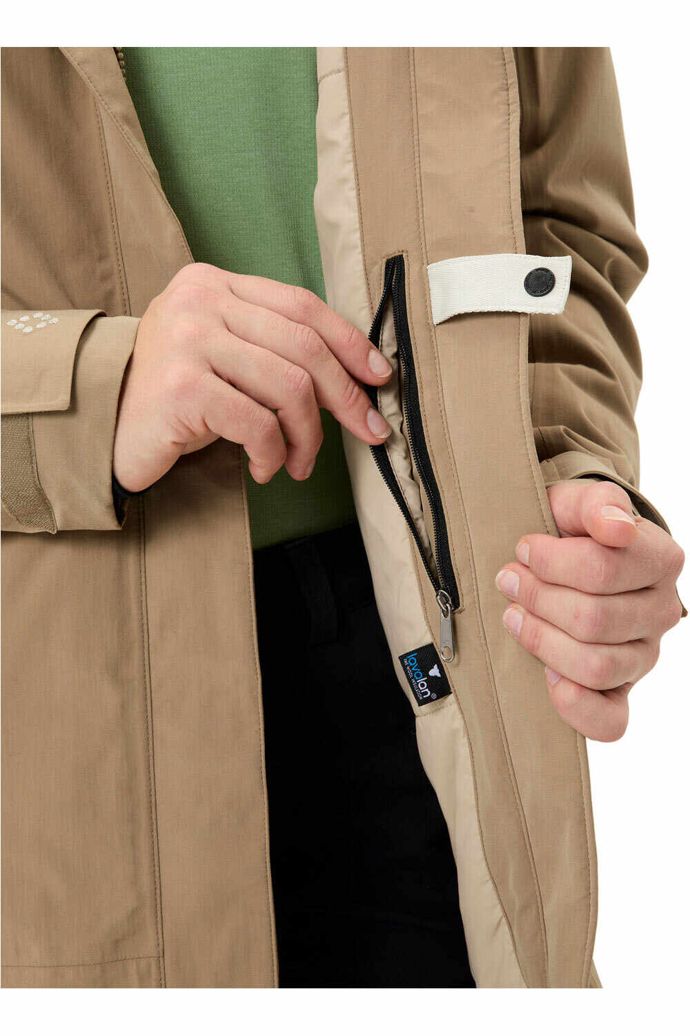 Vaude chaqueta outdoor mujer Women's Skomer Wool Parka II 04