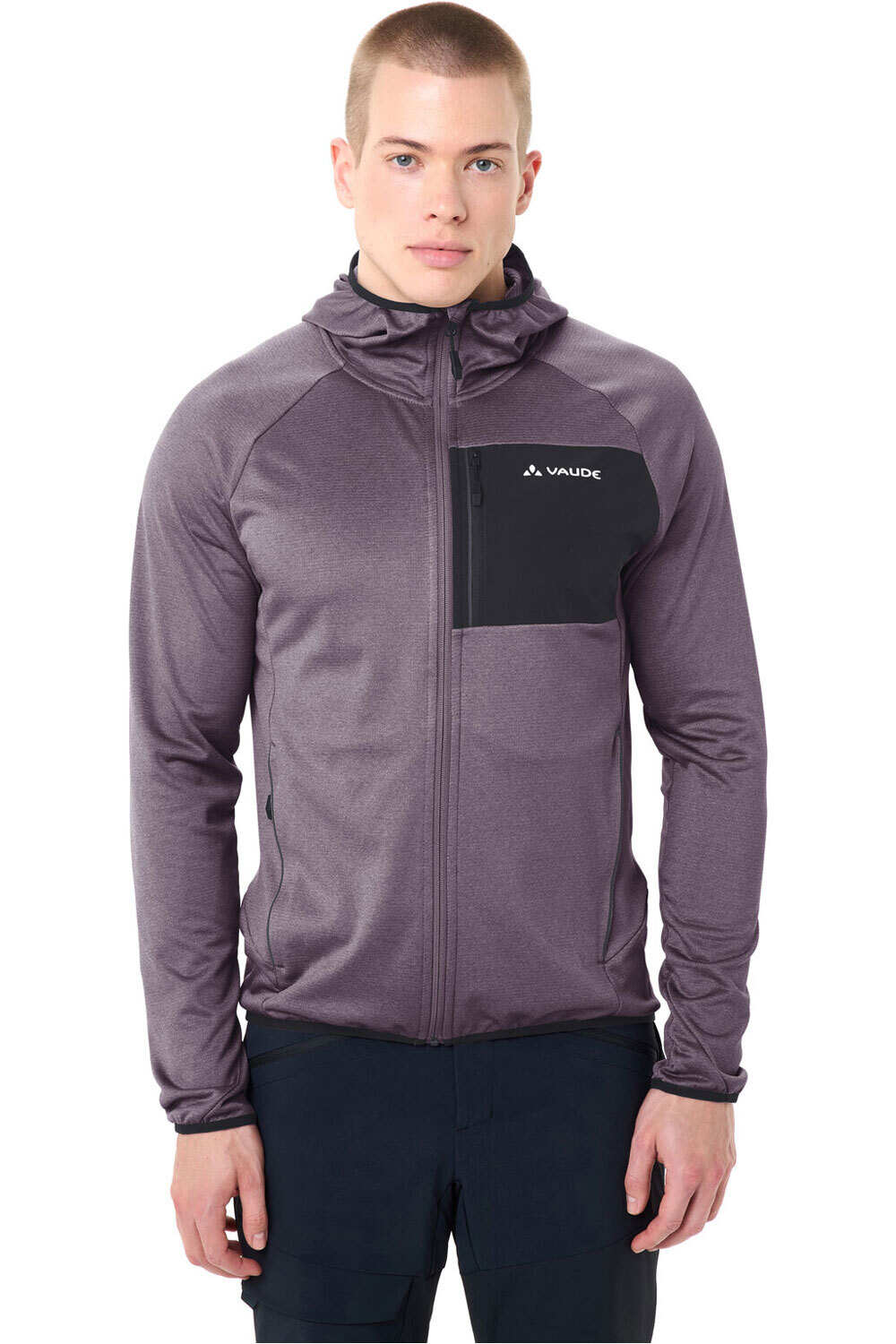 Vaude chaqueta softshell hombre Men  s Tekoa Fleece Jacket II vista frontal