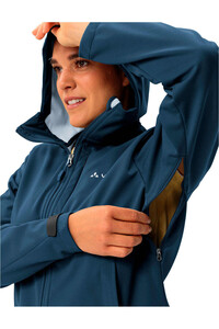 Vaude chaqueta softshell mujer Women's All Year Elope Softshell Jacket II vista detalle