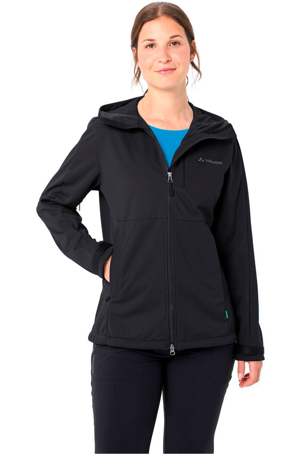 Vaude chaqueta softshell mujer Women's All Year Elope Softshell Jacket II vista detalle