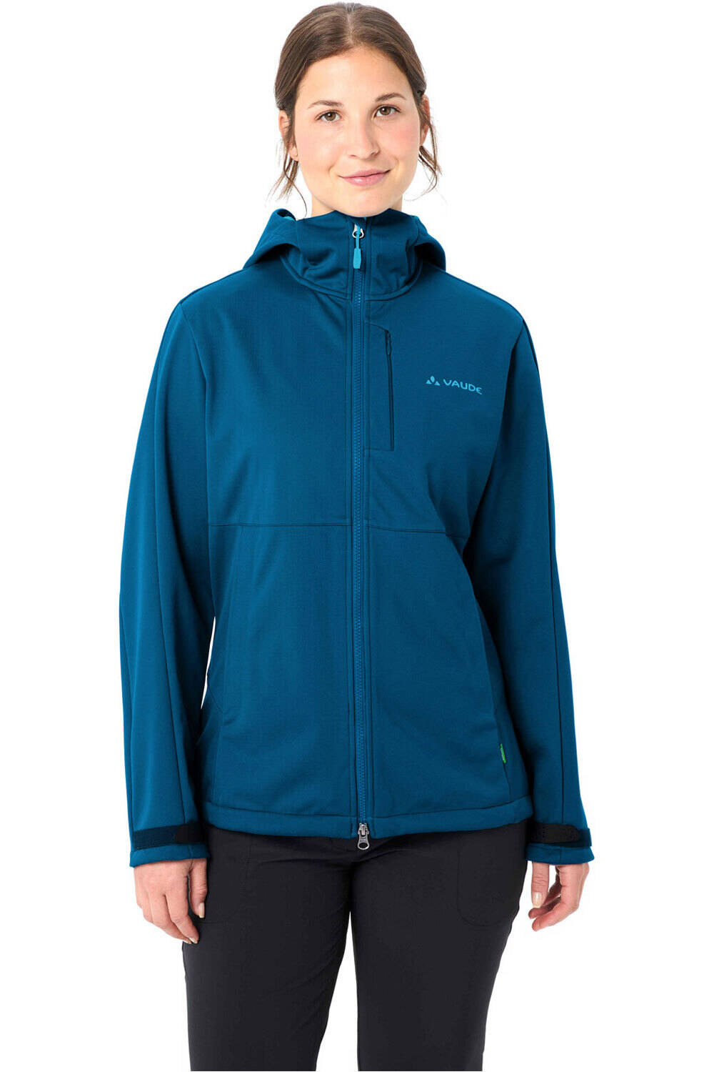 Vaude chaqueta softshell mujer Women's All Year Elope Softshell Jacket II vista frontal
