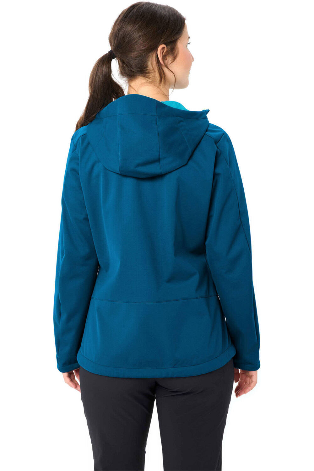 Vaude chaqueta softshell mujer Women's All Year Elope Softshell Jacket II vista trasera