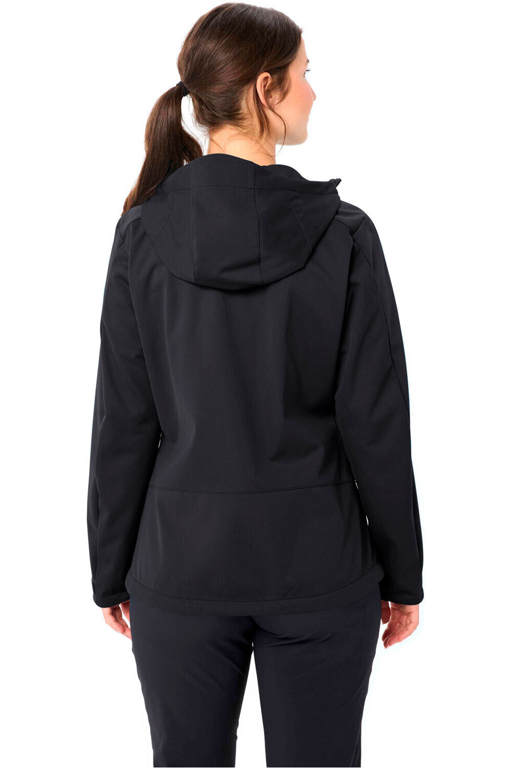Vaude chaqueta softshell mujer Women's All Year Elope Softshell Jacket II vista trasera
