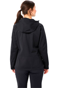 Vaude chaqueta softshell mujer Women's All Year Elope Softshell Jacket II vista trasera