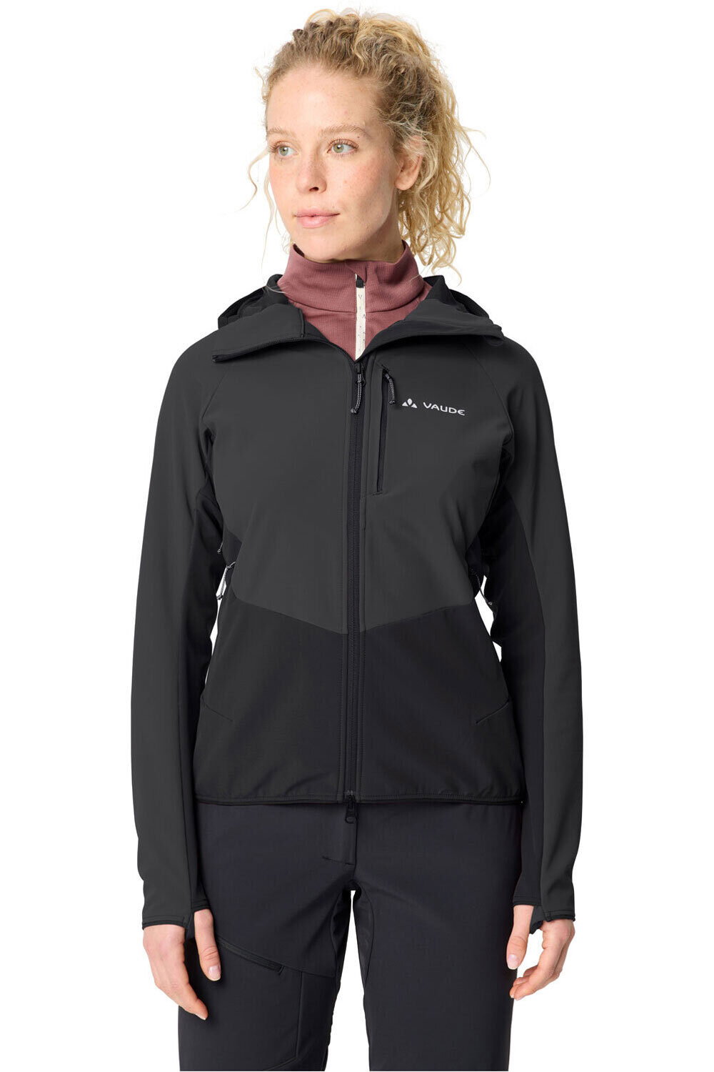 Vaude chaqueta softshell mujer Women's Larice Softshell Jacket vista frontal