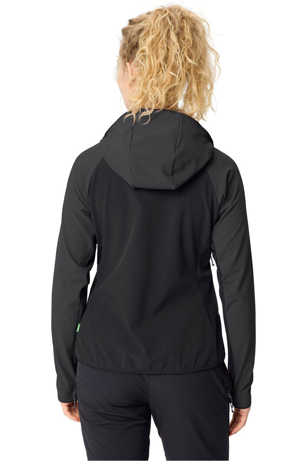 Vaude chaqueta softshell mujer Women's Larice Softshell Jacket vista trasera
