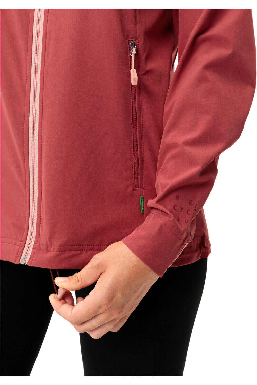 Vaude chaqueta softshell mujer Women's Neyland Wind Jacket vista detalle