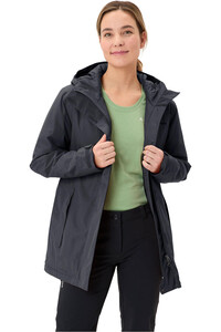 Vaude chaqueta softshell mujer Women's Rosemoor Padded Parka vista detalle