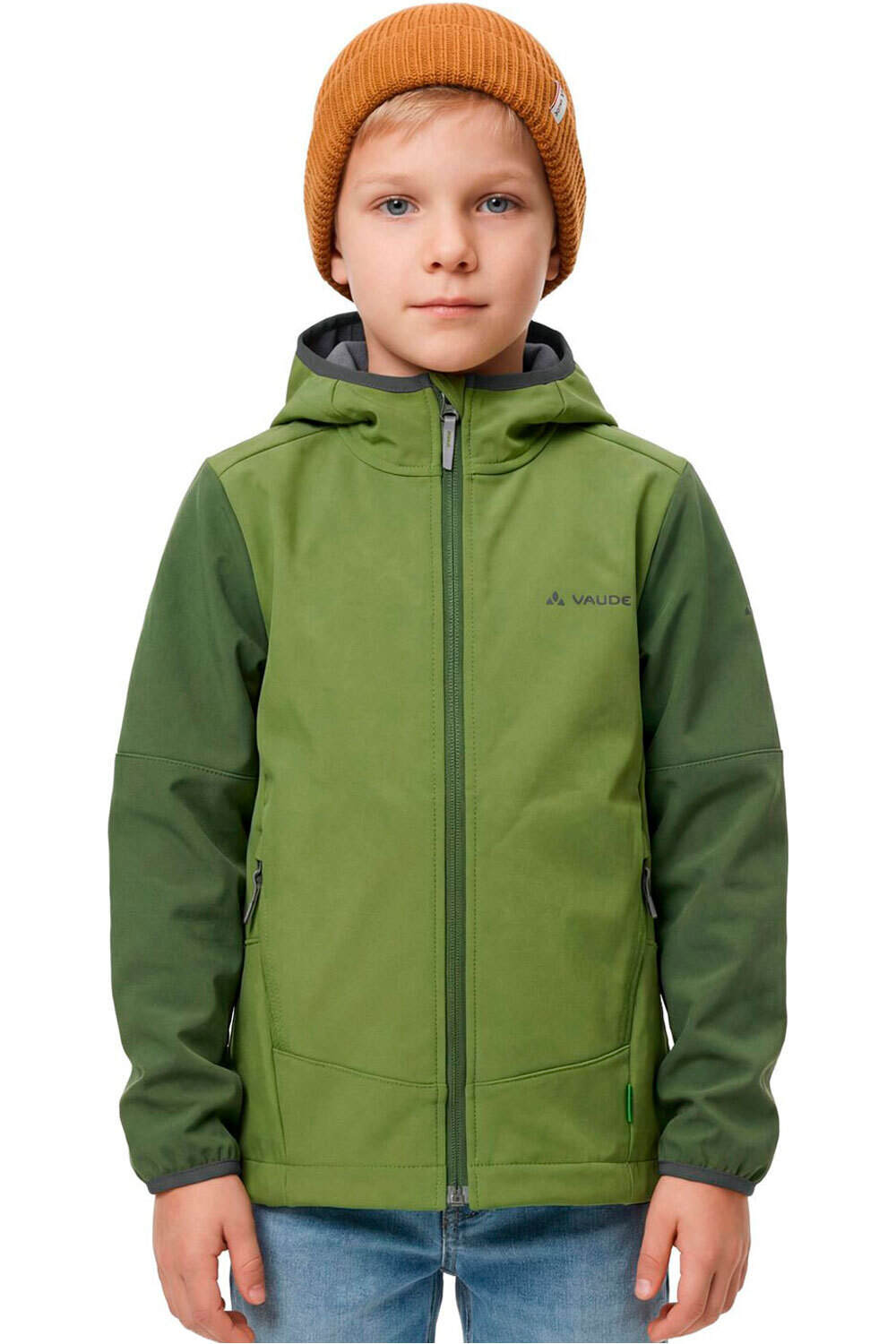 Vaude chaqueta softshell niño Kids Caprea Softshell Jacket vista frontal