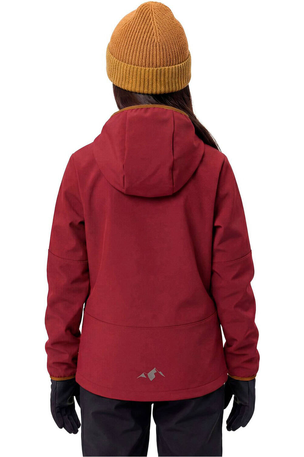 Vaude chaqueta softshell niño Kids Caprea Softshell Jacket vista trasera