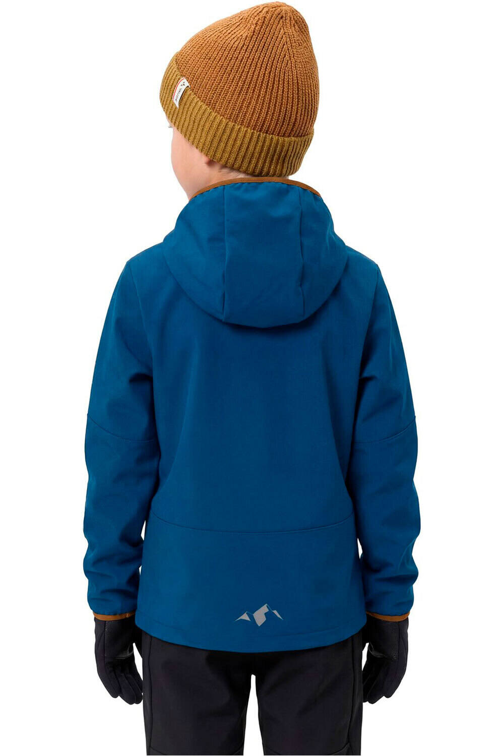 Vaude chaqueta softshell niño Kids Caprea Softshell Jacket vista trasera