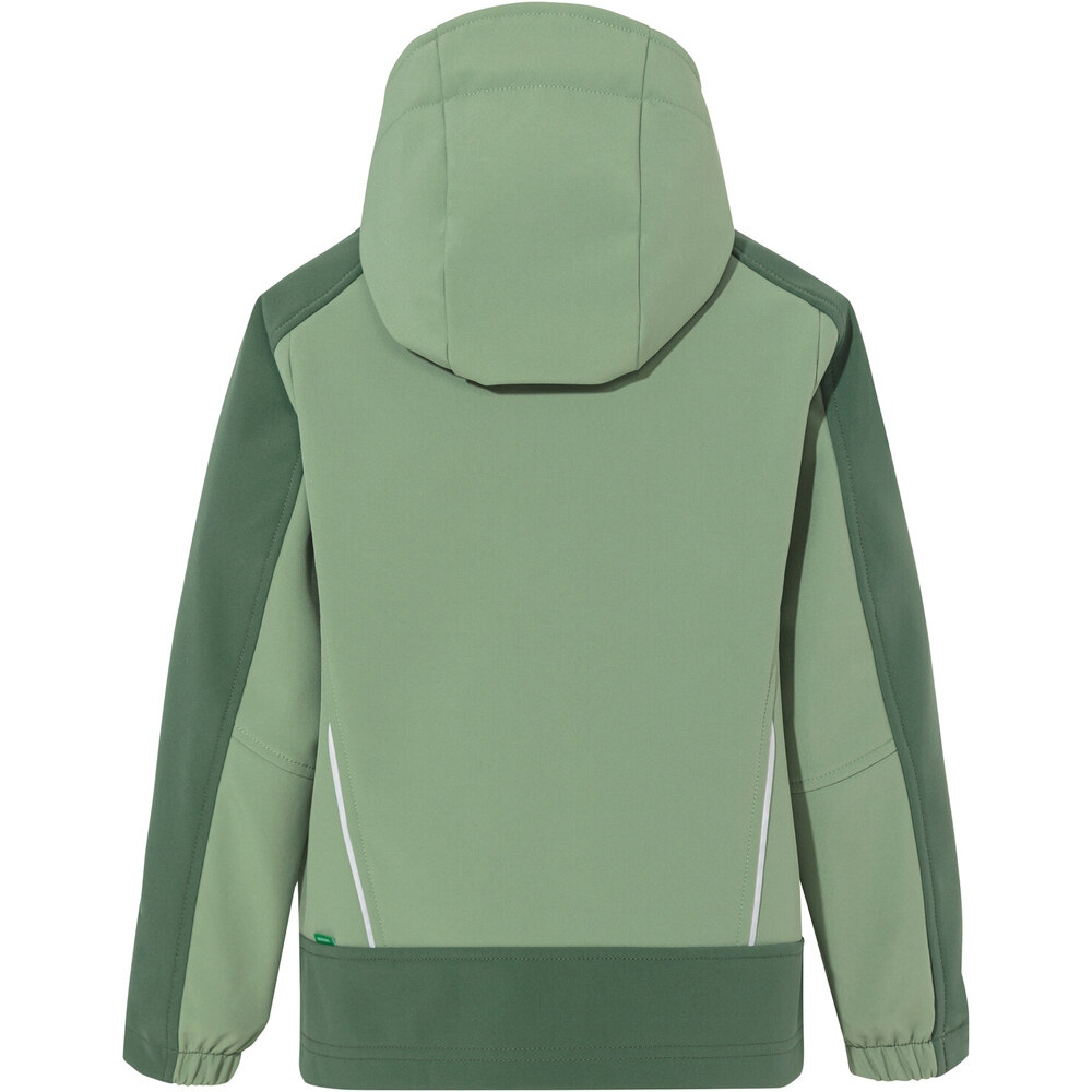 Vaude chaqueta softshell niño Kids Rondane Jacket IV vista trasera