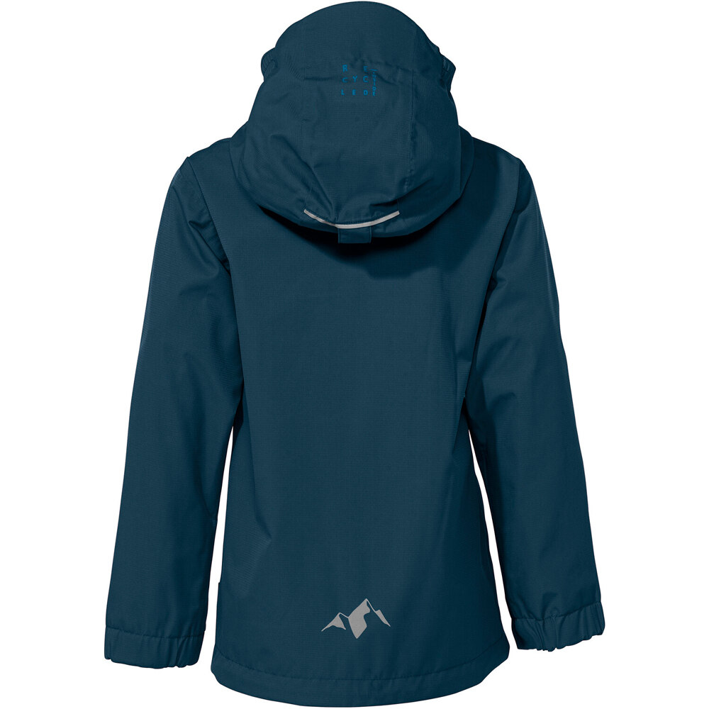 Vaude chubasquero impermeable niño Kids Escape Light Jacket IV vista trasera