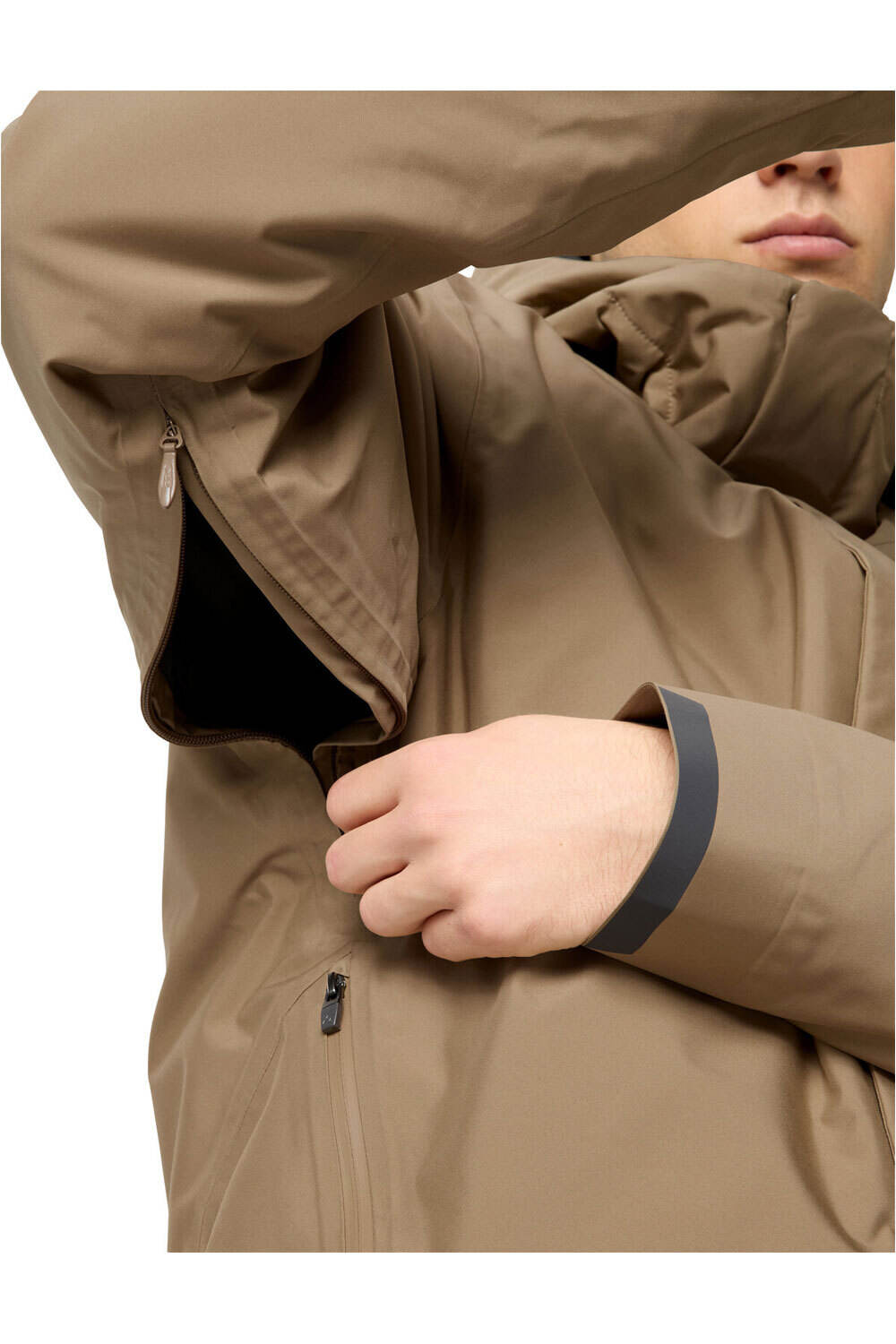 Vaude cortavientos ciclismo hombre Men's Cyclist Warm Rain Jacket II 04