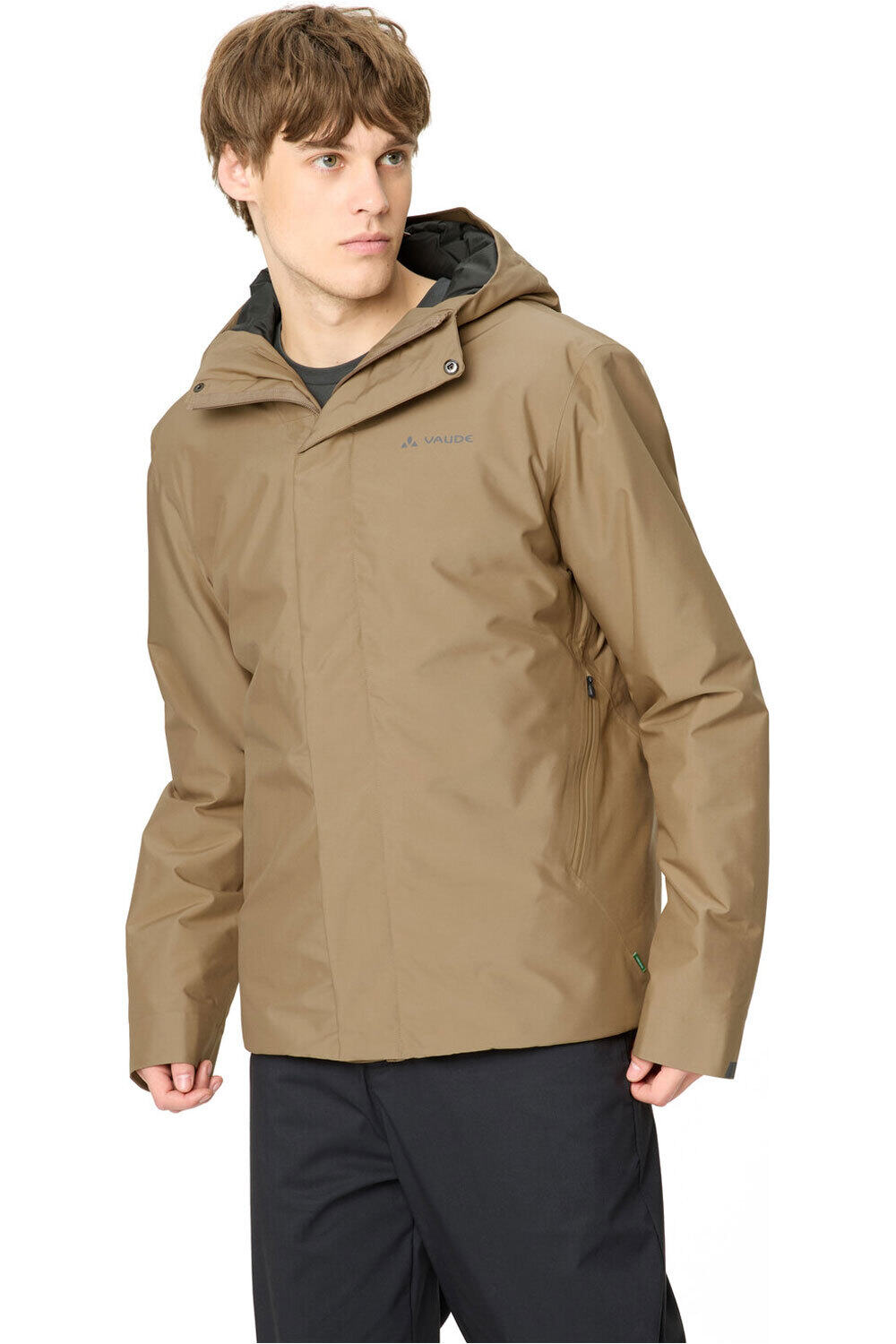 Vaude cortavientos ciclismo hombre Men's Cyclist Warm Rain Jacket II vista detalle