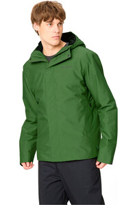 Vaude cortavientos ciclismo hombre Men's Cyclist Warm Rain Jacket II vista detalle