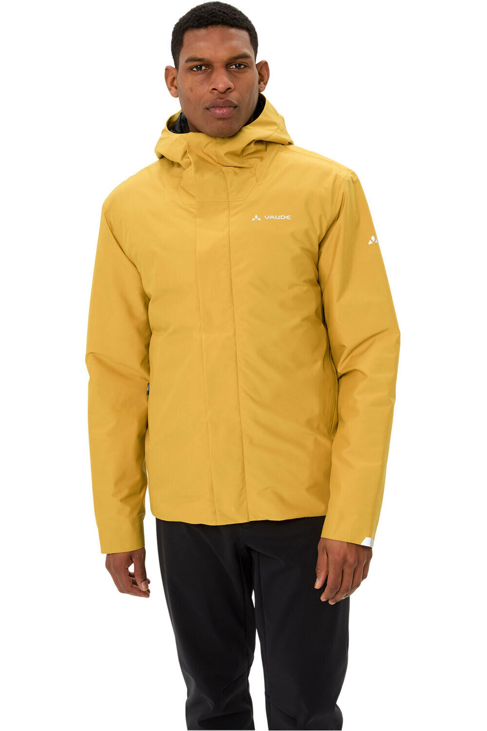 Vaude cortavientos ciclismo hombre Men's Cyclist Warm Rain Jacket II vista frontal