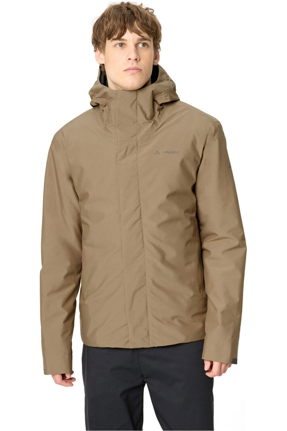 Vaude cortavientos ciclismo hombre Men's Cyclist Warm Rain Jacket II vista frontal