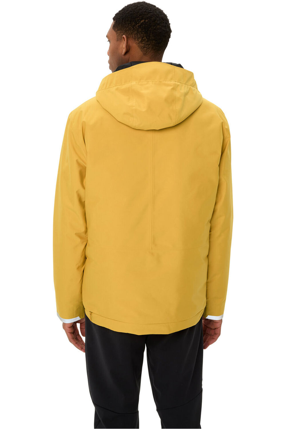 Vaude cortavientos ciclismo hombre Men's Cyclist Warm Rain Jacket II vista trasera