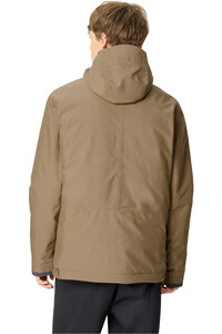 Vaude cortavientos ciclismo hombre Men's Cyclist Warm Rain Jacket II vista trasera