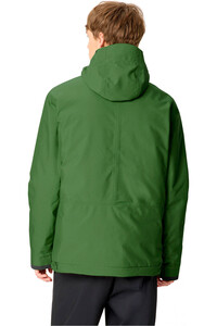 Vaude cortavientos ciclismo hombre Men's Cyclist Warm Rain Jacket II vista trasera
