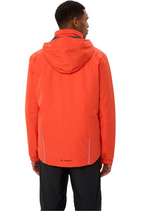 Vaude cortavientos ciclismo hombre Men's Escape Bike Warm Jacket vista trasera