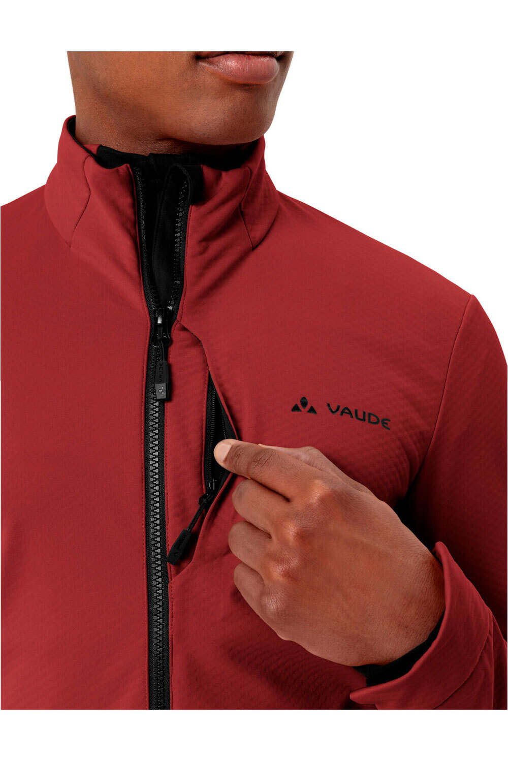 Vaude cortavientos ciclismo hombre Men's Kuro Softshell Jacket II vista detalle