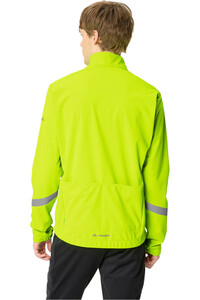 Vaude cortavientos ciclismo hombre Men's Matera Softshell Jacket III vista trasera