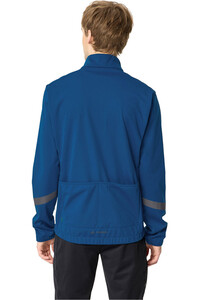 Vaude cortavientos ciclismo hombre Men's Matera Softshell Jacket III vista trasera