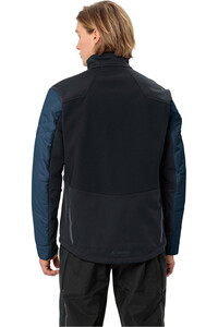 Vaude cortavientos ciclismo hombre Men's Minaki Jacket IV vista trasera