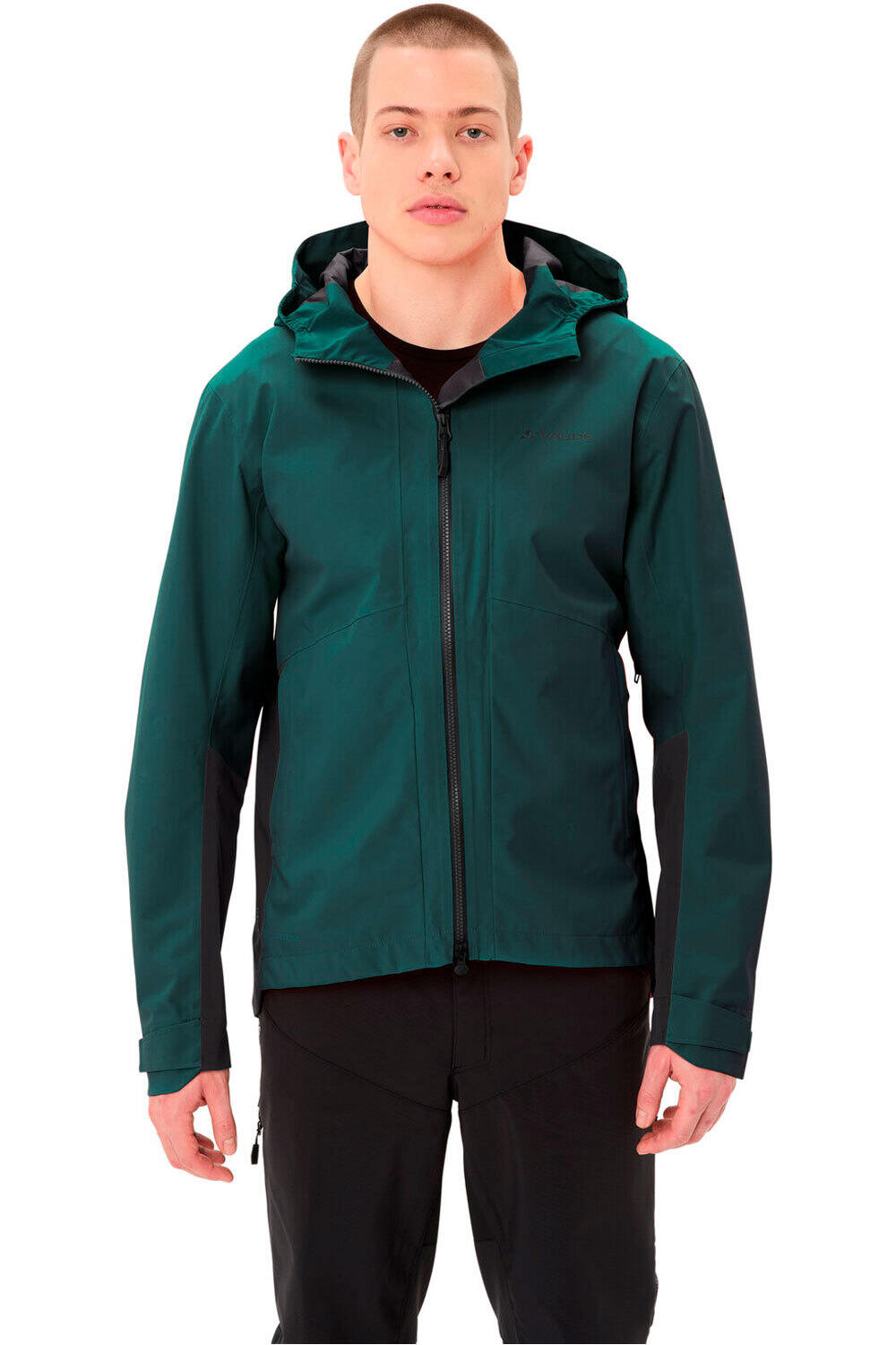 Vaude cortavientos ciclismo hombre Men's Moab Pro Rain Jacket vista frontal