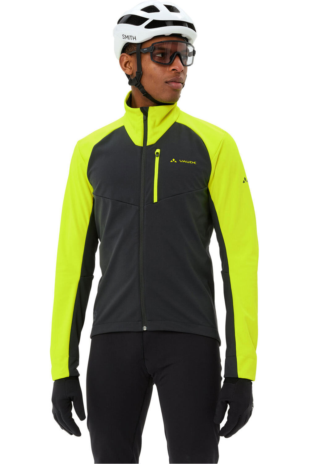 Vaude cortavientos ciclismo hombre Men's Posta Softshell Jacket VII vista detalle
