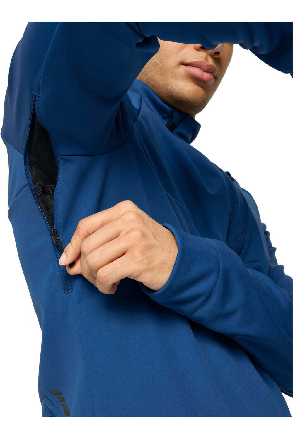Vaude cortavientos ciclismo hombre Men's Posta Softshell Jacket VII vista detalle