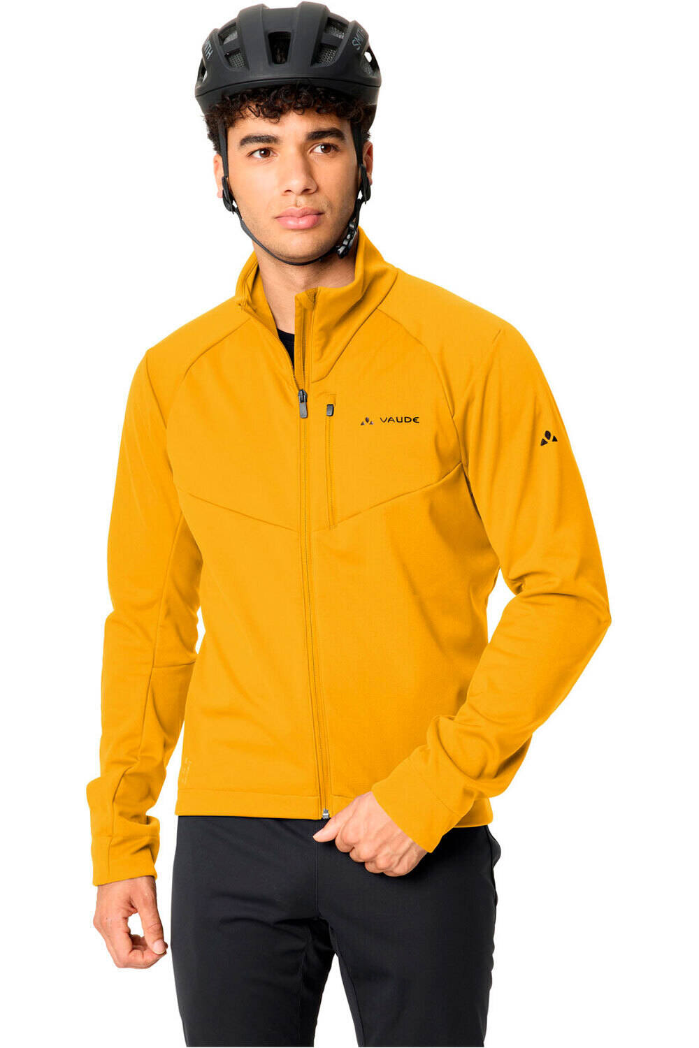 Vaude cortavientos ciclismo hombre Men's Posta Softshell Jacket VII vista detalle
