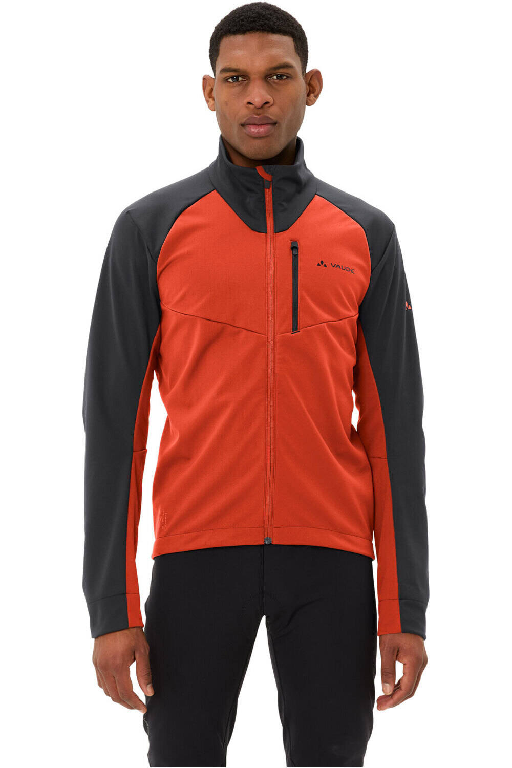 Vaude cortavientos ciclismo hombre Men's Posta Softshell Jacket VII vista frontal