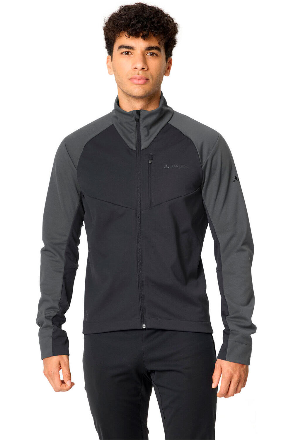Vaude cortavientos ciclismo hombre Men's Posta Softshell Jacket VII vista frontal