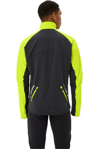 Vaude cortavientos ciclismo hombre Men's Posta Softshell Jacket VII vista trasera