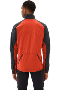 Vaude cortavientos ciclismo hombre Men's Posta Softshell Jacket VII vista trasera