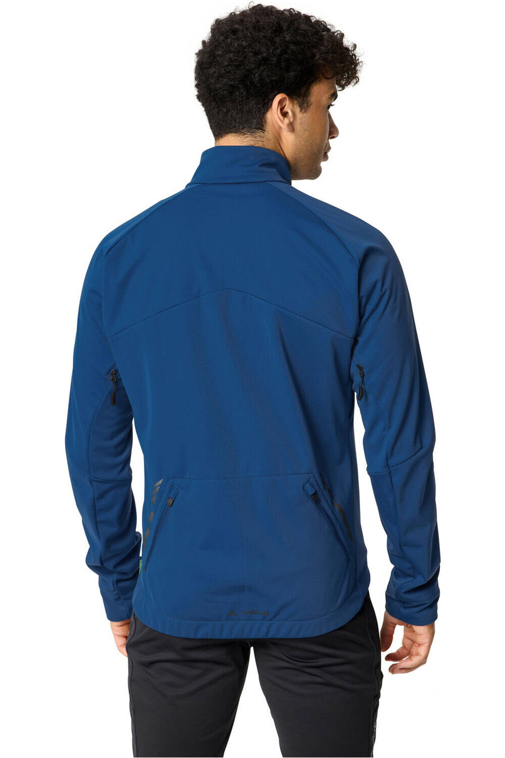 Vaude cortavientos ciclismo hombre Men's Posta Softshell Jacket VII vista trasera