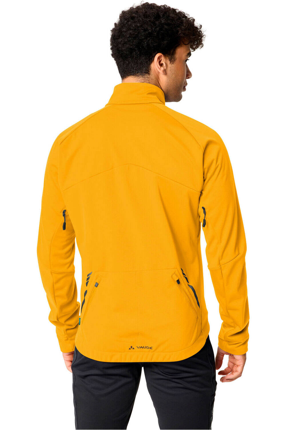 Vaude cortavientos ciclismo hombre Men's Posta Softshell Jacket VII vista trasera