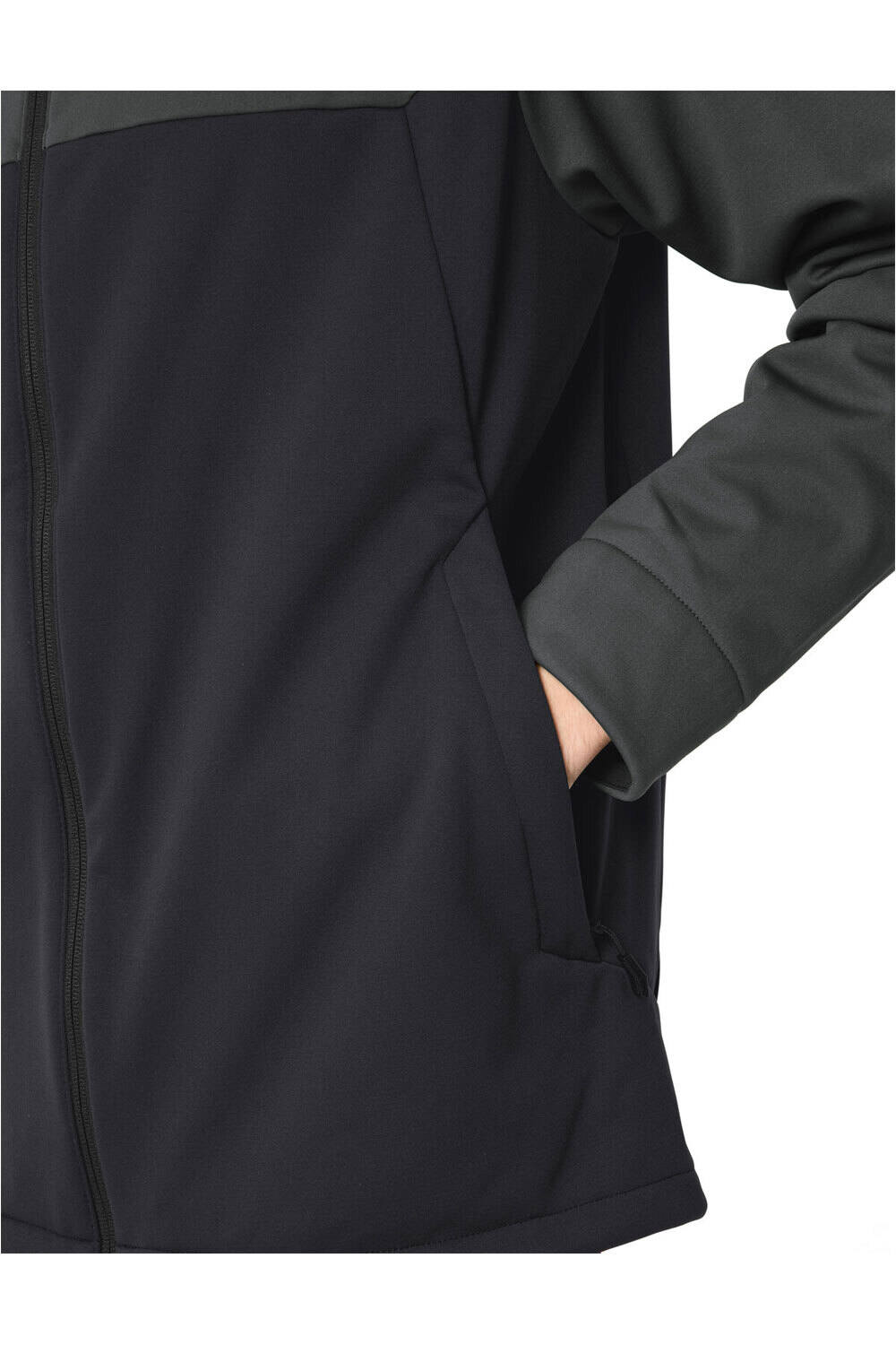 Vaude cortavientos ciclismo hombre Men's Qimsa Hooded Softshell Jacket II 03