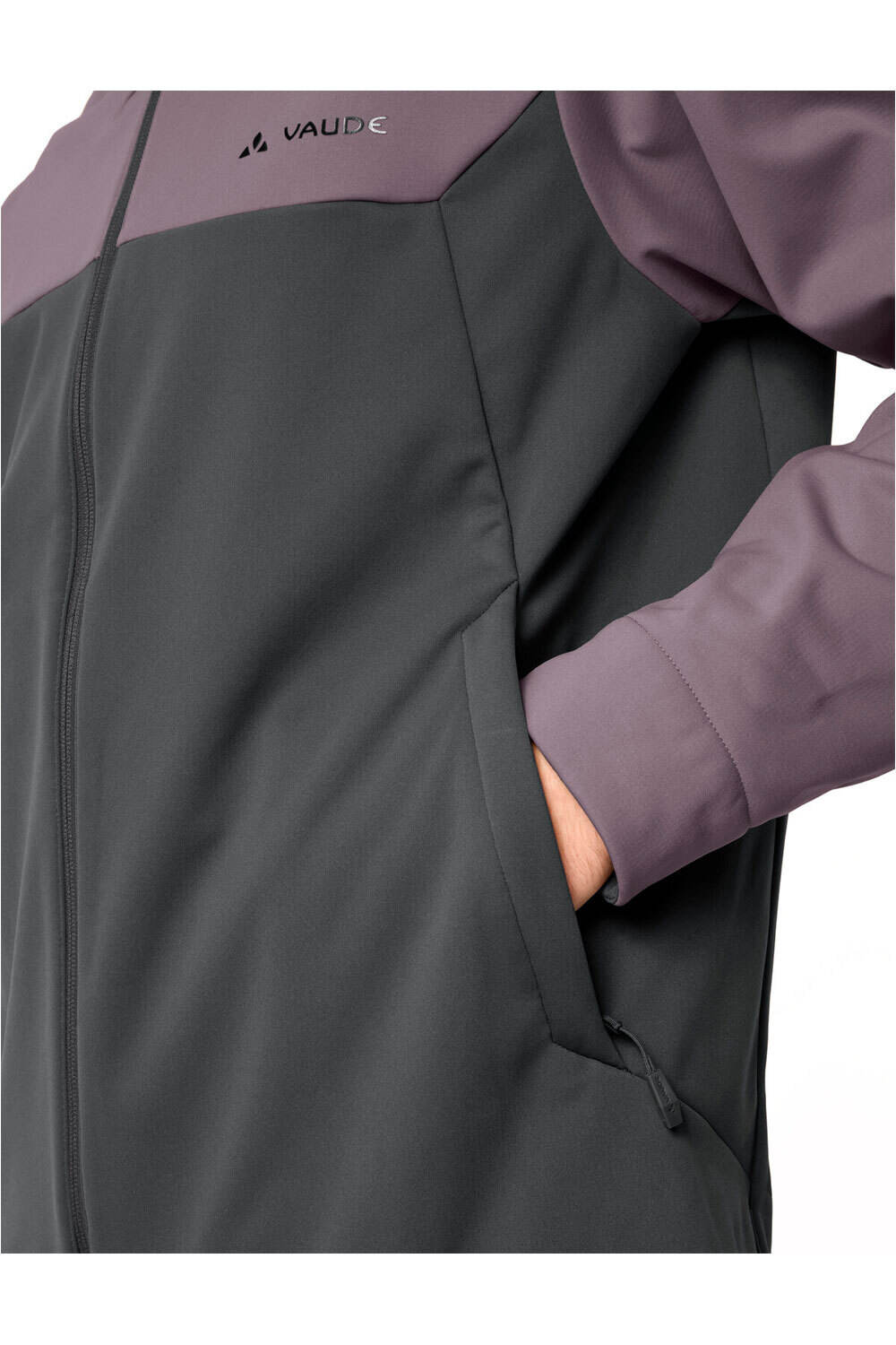 Vaude cortavientos ciclismo hombre Men's Qimsa Hooded Softshell Jacket II 04