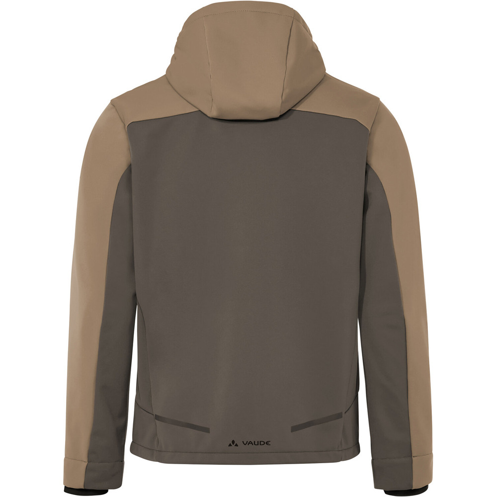 Vaude cortavientos ciclismo hombre Men's Qimsa Hooded Softshell Jacket II 05