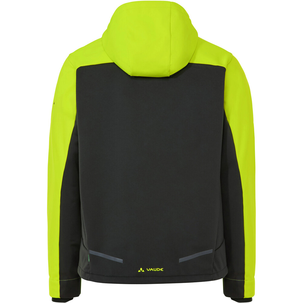 Vaude cortavientos ciclismo hombre Men's Qimsa Hooded Softshell Jacket II 05