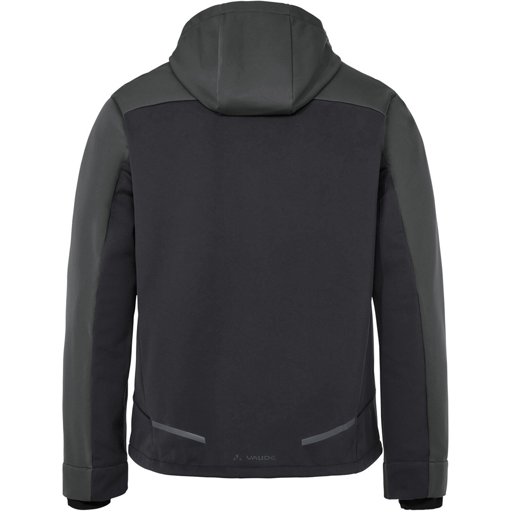Vaude cortavientos ciclismo hombre Men's Qimsa Hooded Softshell Jacket II 05
