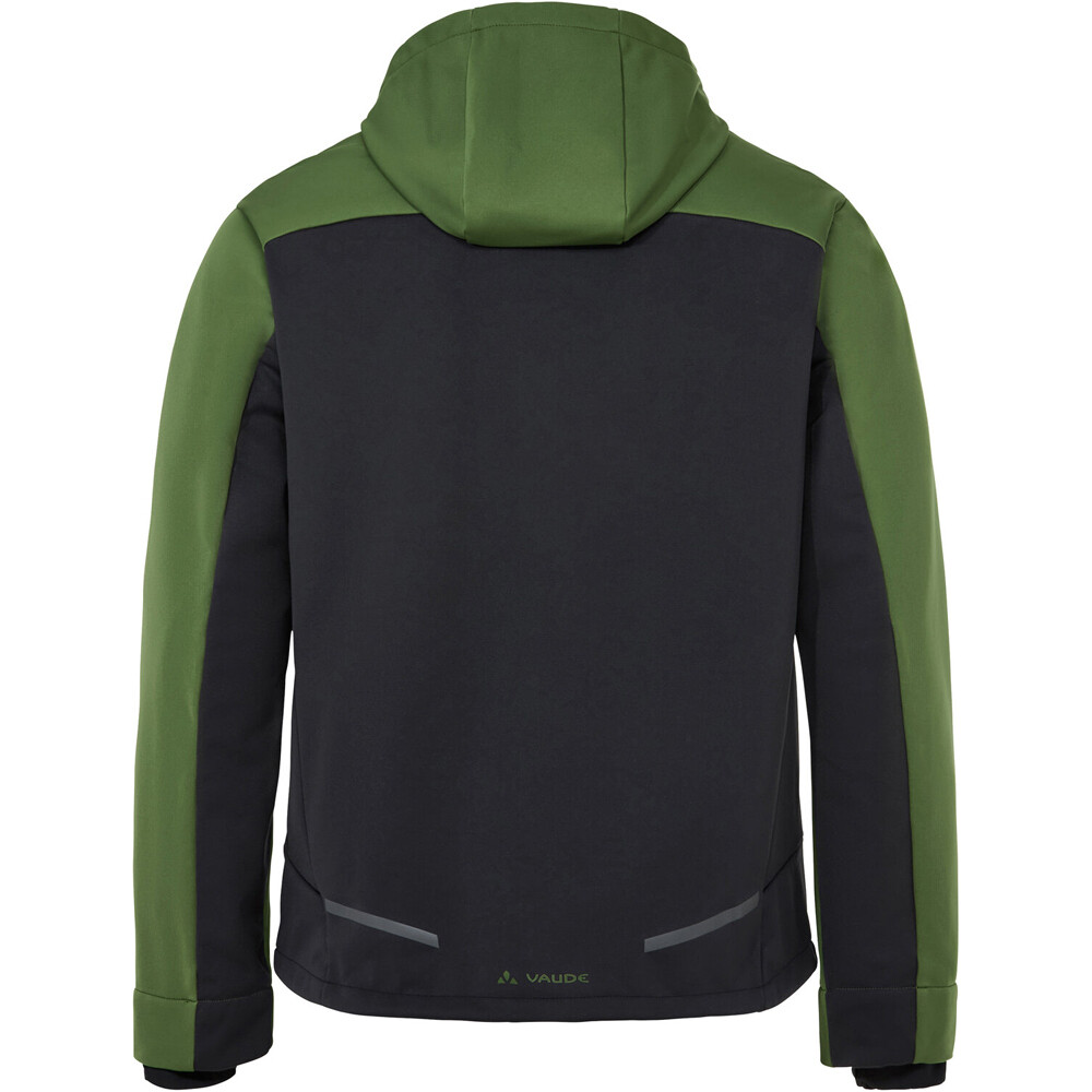 Vaude cortavientos ciclismo hombre Men's Qimsa Hooded Softshell Jacket II 05