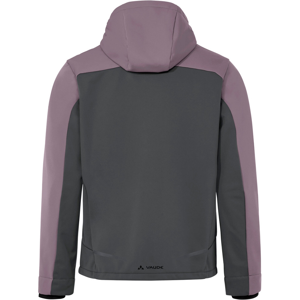 Vaude cortavientos ciclismo hombre Men's Qimsa Hooded Softshell Jacket II 06