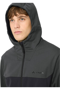 Vaude cortavientos ciclismo hombre Men's Qimsa Hooded Softshell Jacket II vista detalle