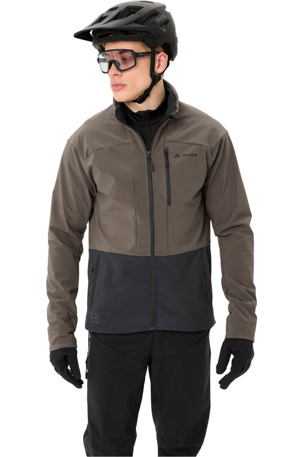 Vaude cortavientos ciclismo hombre Men's Qimsa Pro Softshell Jacket vista detalle