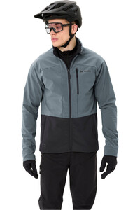 Vaude cortavientos ciclismo hombre Men's Qimsa Pro Softshell Jacket vista detalle